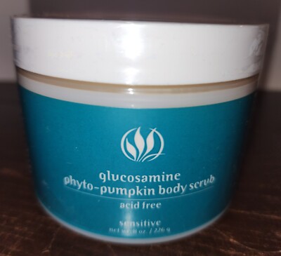 Serious Skin Care Glucosamine Phyto Pumpkin Body Scrub Acid Free 8 Oz