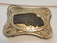 Vintage Semi Truck Belt Buckle Semi AS IS