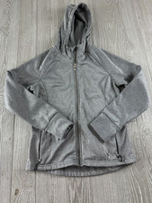Spyder Womens Zip Up Hoodie Jacket Gray Size Medium