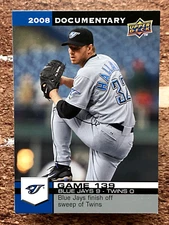 2008 Upper Deck Documentary Roy Halladay #4167