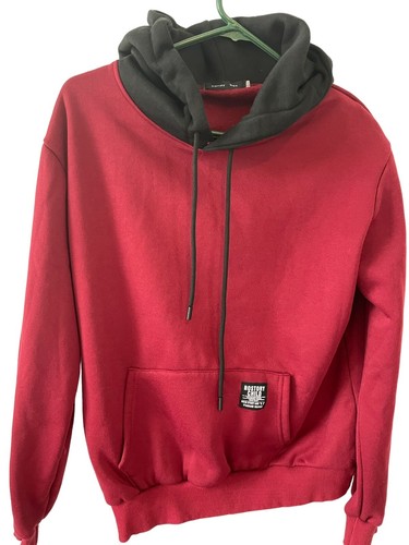 Sudadera con Capucha Candy Box Roja y Negra Talla Grande Rostory Child. - Imagen 3 de 6