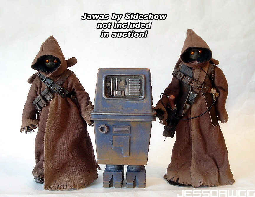 custom 1/6 Gonk Power Droid figure Star Wars ANH for 12" hot toys Mandalorian