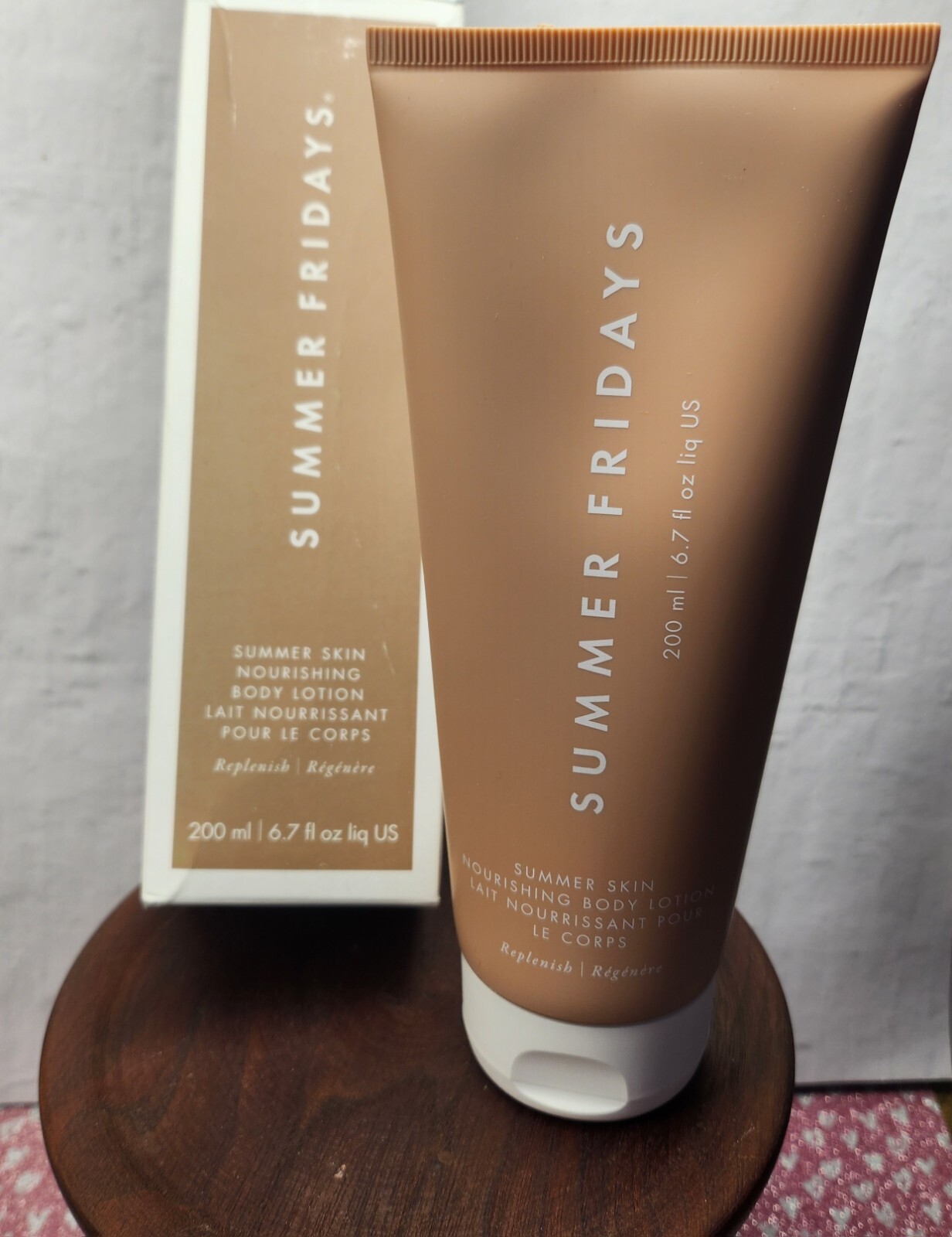 Loción corporal nutritiva de seda de verano Summer Fridays 6,7 fl oz NUEVA - SELLADA