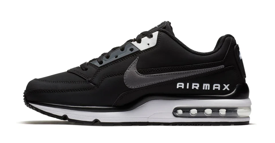 NEW Nike AIR MAX LTD 3 Men's Casual Shoes BLACK WHITE DARK GREY US SZS 7-14 NIB - Image 2 of 4