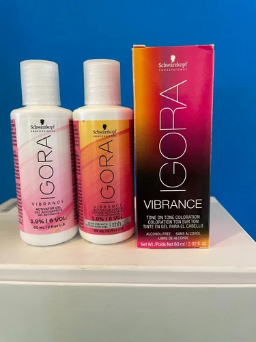 Schwarzkopf Igora Vibrance Tone on Tone Coloration 2.02oz (Choose Product) New
