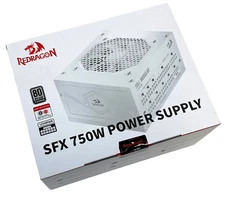 *NEW* Redragon PSU015 80+ Platium 750 Watt SFX Fully Modular Power Supply White