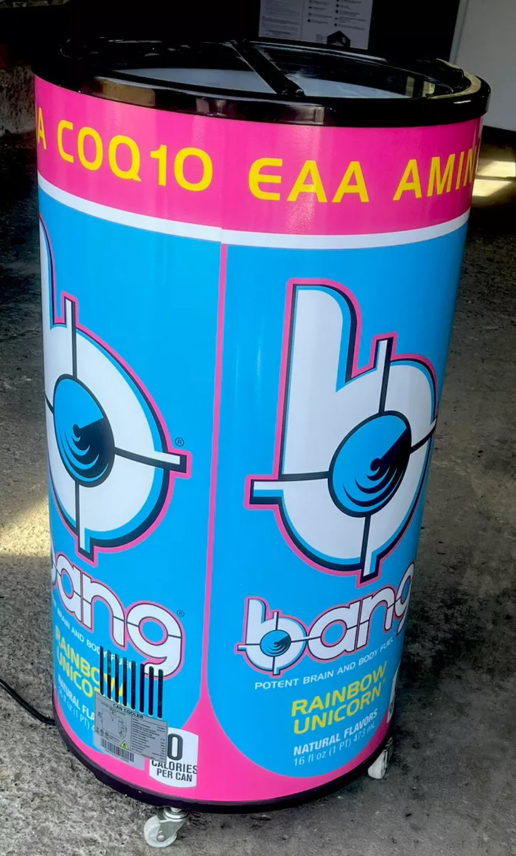 Bang Energy Electric Barrel Cooler Fridge awesome Works