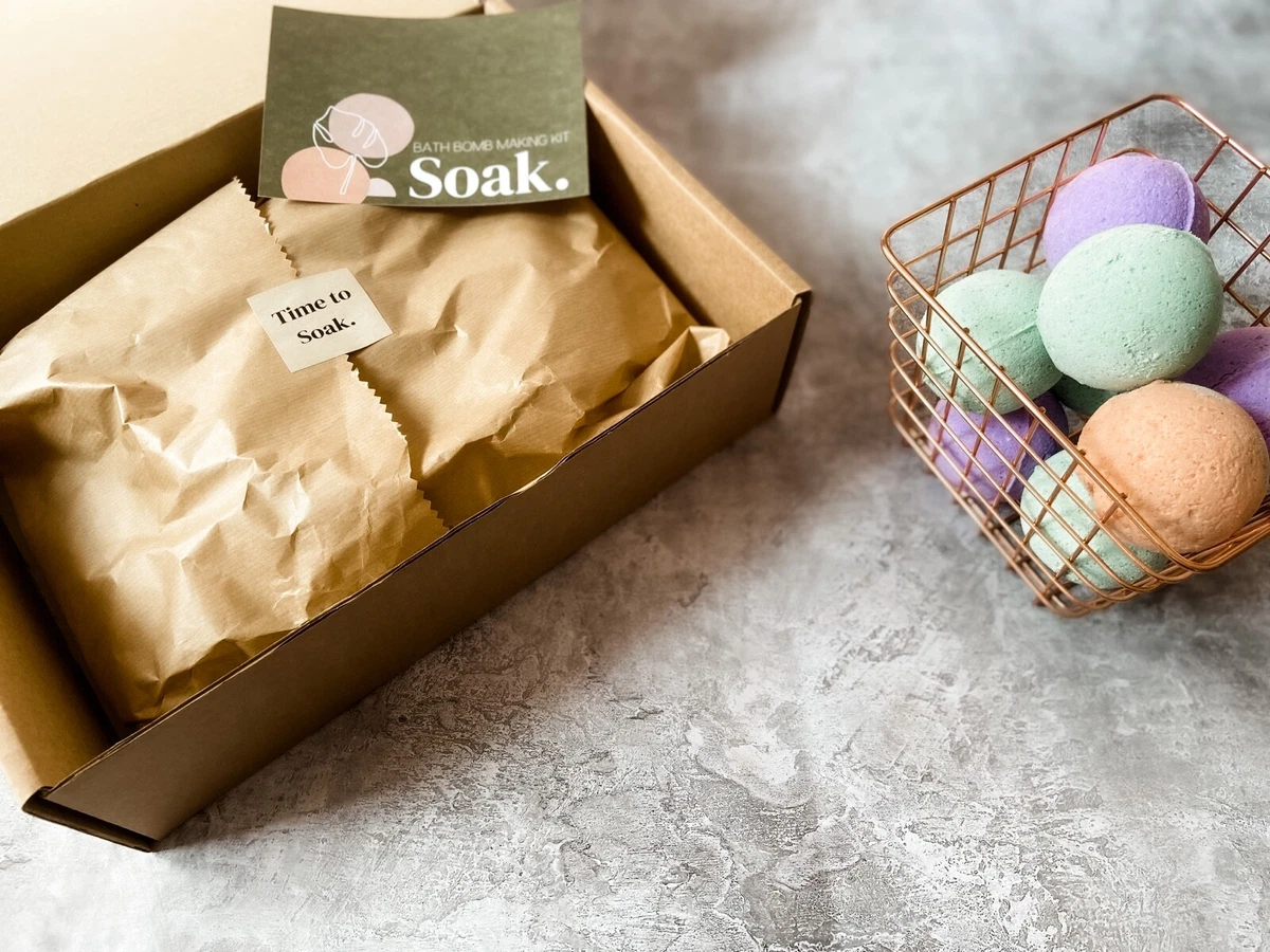Bath Bomb Making Kit Make Your Own Bath Bombs Vegan Natural
