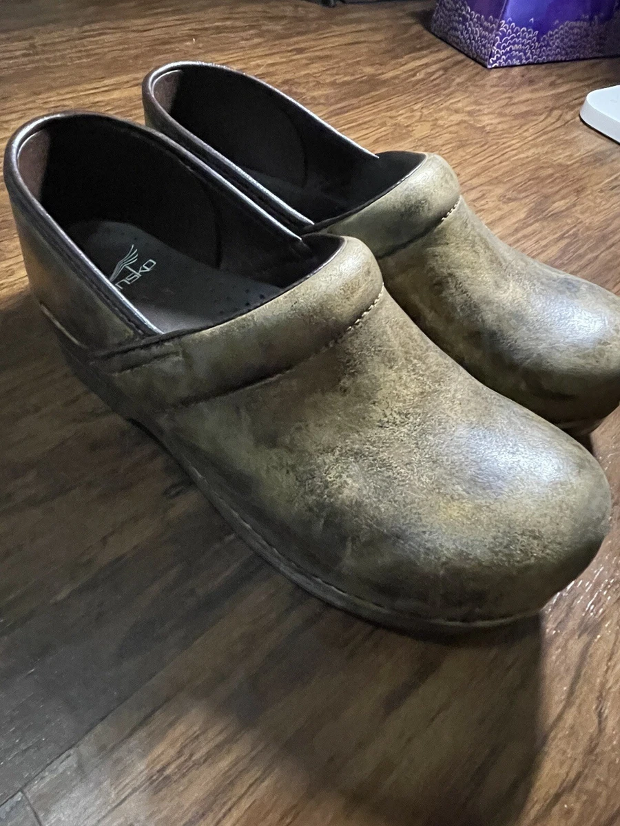 Dansko bronze store metallic
