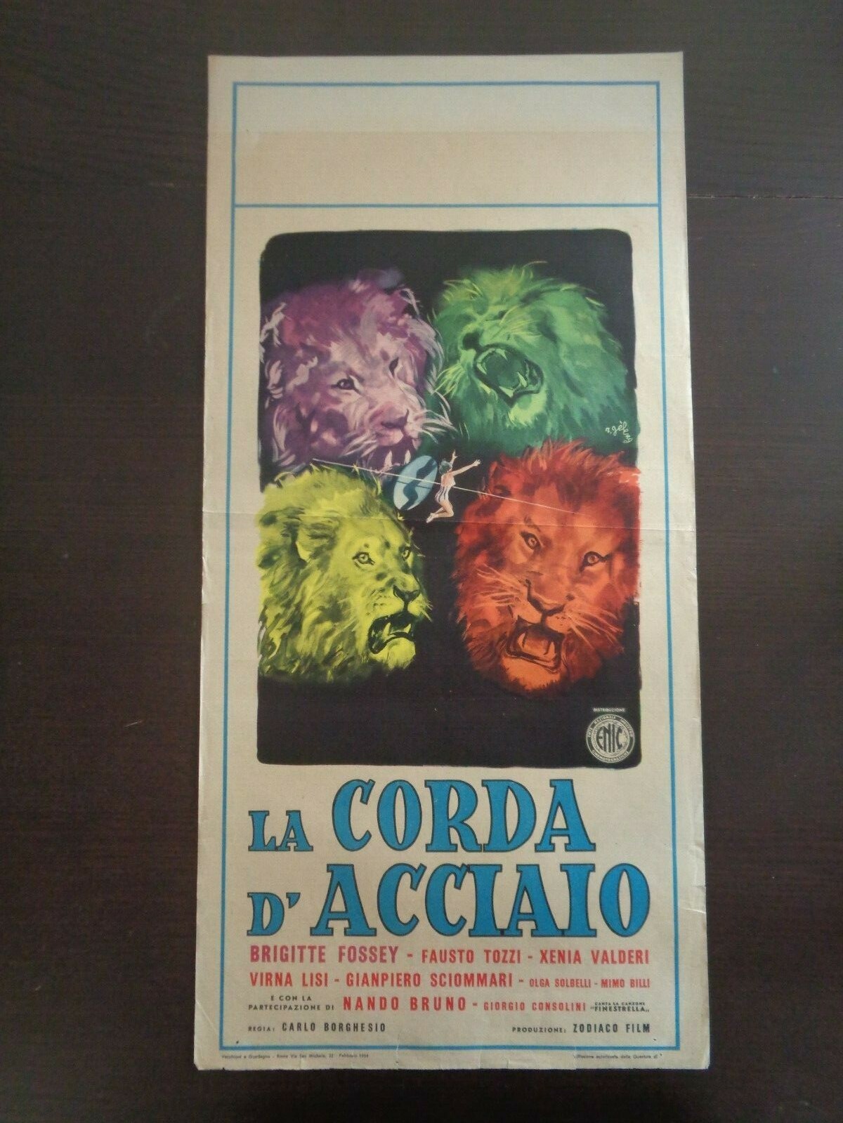 Locandina di La corda d'acciaio (1953)