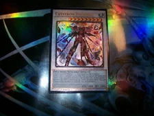 Crystron Phoenix 1st Edition Prismatic Ultimate Rare RA04-EN058 Yu-Gi-Oh!