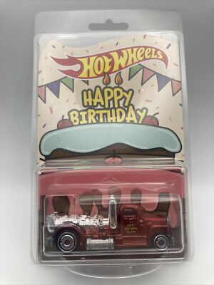 Hot Wheels 2018 Mattel Employee Happy Birthday Car Turbine Time