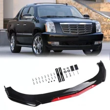 For Cadillac Escalade ESV Universal Front Bumper Lip Spoiler Splitter Glossy Red