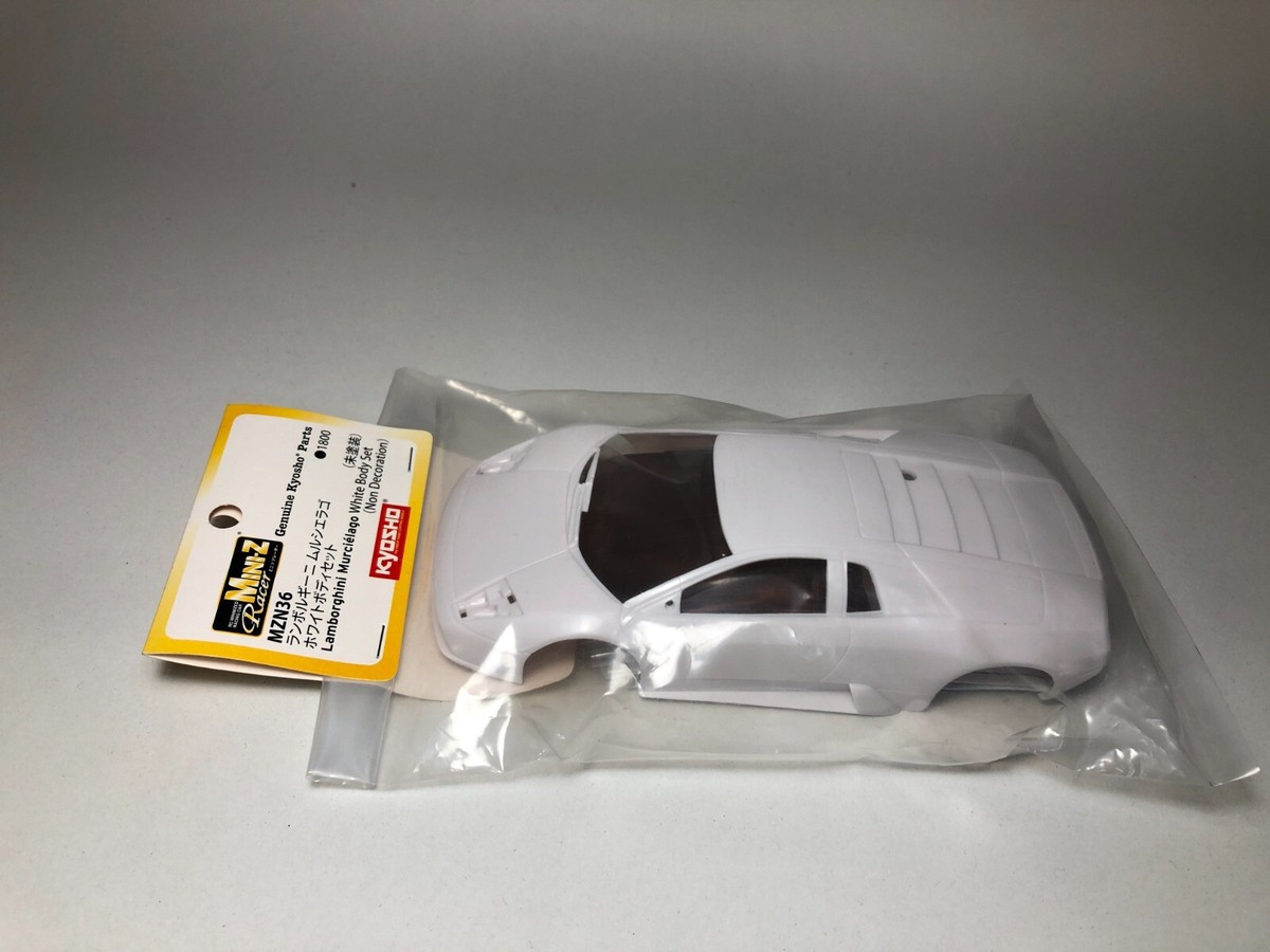 ホビーラジコン KYOSHO Mini-Z Lamborghini Murcielago Kyosho Mini-z Lamborghini Murcielago White Body Set (Non