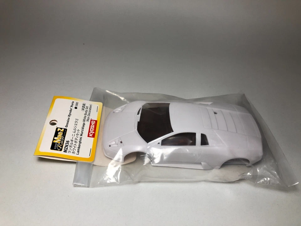 Kyosho Mini-z Lamborghini Murcielago White Body Set (Non Decoration) MZN36 - Image 2 of 4