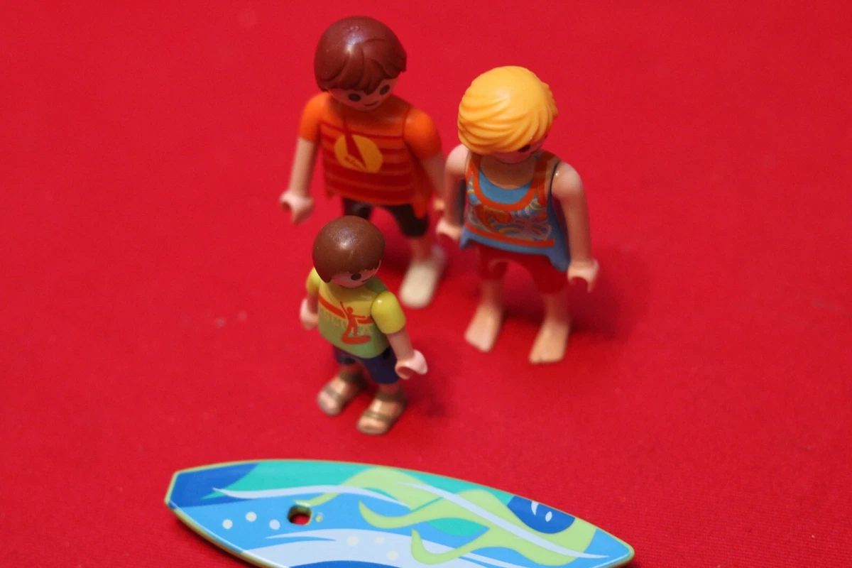 Playmobil Surf Beach Figures Surf Board