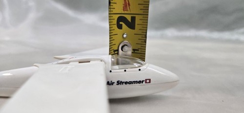 White Realtoy Airstreamer with Detachable Wings and Trailer on Wheels – Airplane - Picture 23 of 23