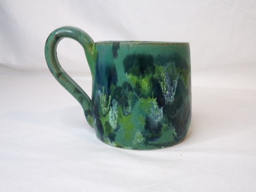 Tazza Celia Cole Cole Pottery Sanford North Carolina 2004 - Foto 3 di 8