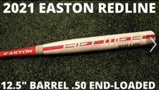 NEW 2021 Easton Helmer Red Line Loaded 25.5oz. SP21RDL USSSA Softball Bat