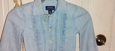 Sale POLO RALPH LAUREN 3 Little Girl's Denim Jean Dress
