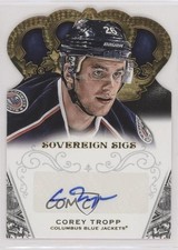 2013-14 Panini Crown Royale Sovereign Signatures Corey Tropp #SO-CTR Auto 0jd0