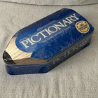 Vintage 2001 Hasbro Pictionary Collector's Edition Tin Box Sealed w/ Small Tear