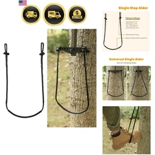 Hunting Climbing Stick Aider Rope Ladder Tree Stand Step Lightweight Support