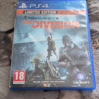 Tom Clancy's The Division Limited Edition PS4 Videospiel Selten Cover Variante PAL