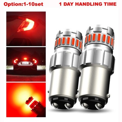 2-20x AUXITO 2057 1157 Red LED Stop Turn Signal Brake Tail Light Bulbs BAY15D