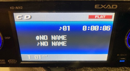 JVC KD-AVX2 CD DVD Radio AUX Old School Car Deck Tested Works - Picture 6 of 6