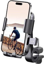 Bike Motorcycle Phone Mount Universal Handlebar Holder 360 Rotate Fits 4.7-7.2in
