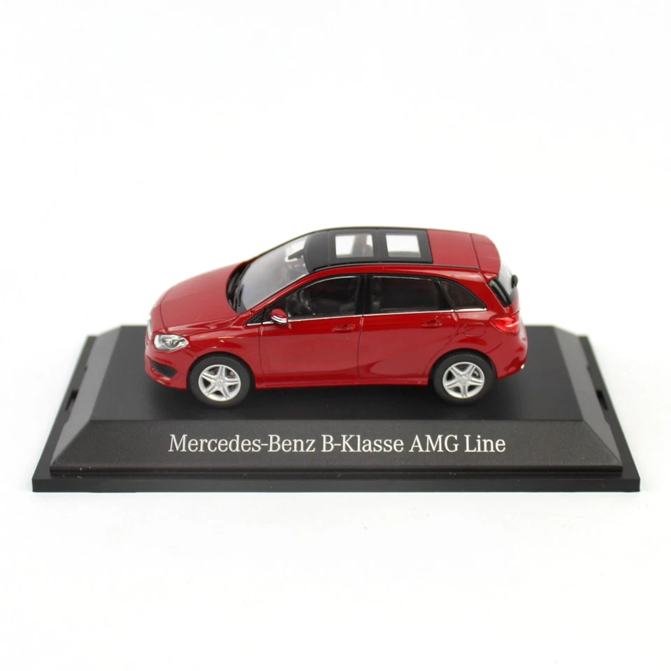 Mercedes-Benz Modellino Auto 1:43 Autovettura W246 B-Klasse Rosso B66962307 - Immagine 2 di 4