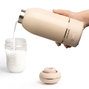 Portable Baby Bottle Warmer for Breastmilk & Formula, Fast 3-Min Heating, 500ml