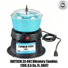 RAYTECH 23-001 Vibratory Tumbler, 115V, 0.5 Cu. Ft. 5UJF7
