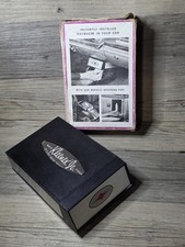 Vtg Kleenex Junior Travel Auto Tissue Dispenser Car Accessory Kimberly-clark