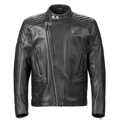 Triumph Braddan Asymmetric Leather Jacket (MLES22100-XXL) | eBay