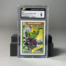 Hulk Marvel Universe Series I (1990) Impel #3 CGC Mint 9.0