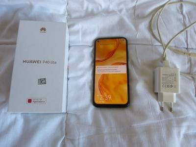 Huawei P40 lite JNY-LX1 Midnight Black 6GB RAM 128 GB ROM Handy Smartphone