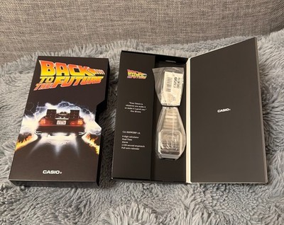 CASIO CA-500WEBF-1AJR Back to the Future Watch for sale online | eBay