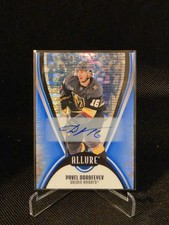2025-26 Allure Hockey PAVEL DOROFEYEV Blue Line Auto /35 #85 Golden Knights