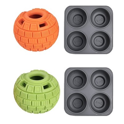 Dog Puzzle Toy Treat Feeder Balls for Health Eating and Active Engagement