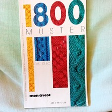 mon tricot Stricklexikon, 1500 Muster, Nr. ØK 89 Neuausgabe von 1989