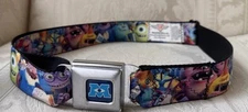 Buckle-Down Car Seatbelt Clip Belt Graphic Disney Monster’s Inc Adjustable 2013