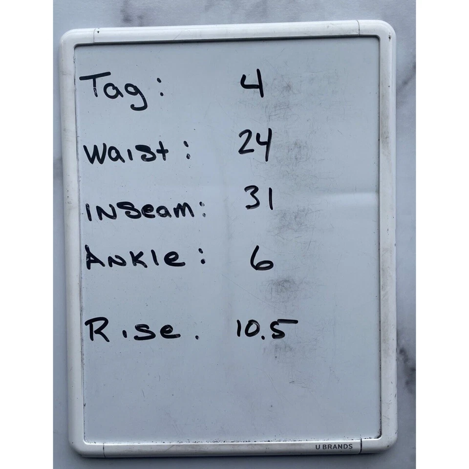 Jeans Newport News De Colección Para Mujer Talla 24x31 Marrón Recto Informal Denim Etiqueta 4 Foto 3 de 4