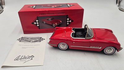 Willitts Designs 1:18 FIFTIES CLASSIC CORVETTE Plays ''Great Balls of Fire'' RARE!