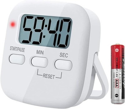 Digitaler Küchentimer Magnetisch Eieruhr Timer Küchenuhr Stoppuhr Countdown, LCD