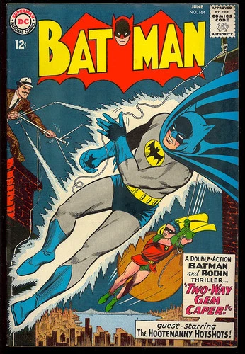 Batman #164 High Grade Silver Age Superhero Vintage DC Comic 1964 VF-