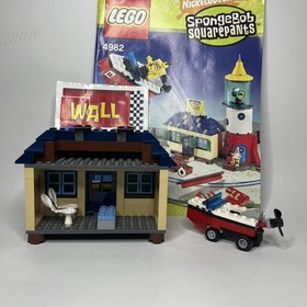 Lego Spongebob Squarepants #4982 Mrs Puff&acute;s Boating School, Incomplete w/ Manual