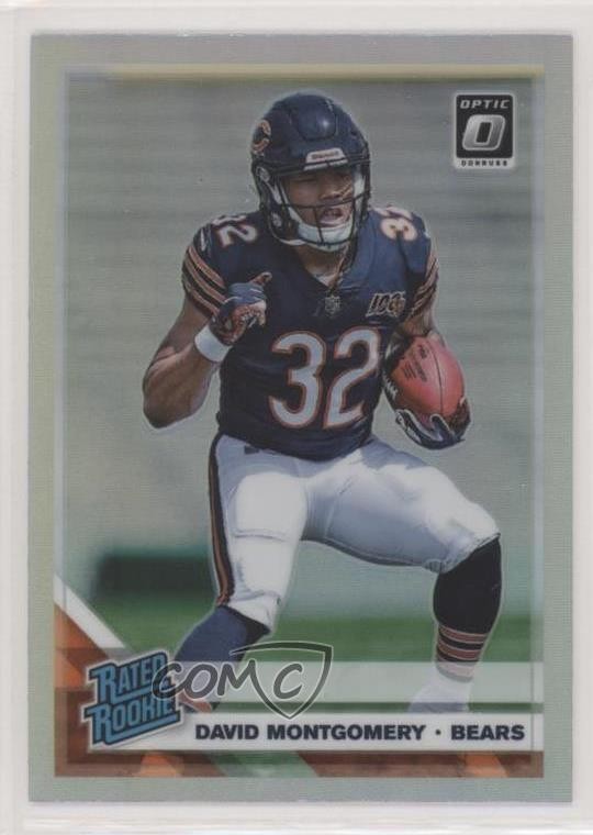 2019 Panini Donruss Optic Rated Rookie Holo Prizm David Montgomery #161 0en