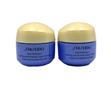 2 X Shiseido Vital Perfection Uplifting and Firming Cream Enriched .53oz/15ml ea